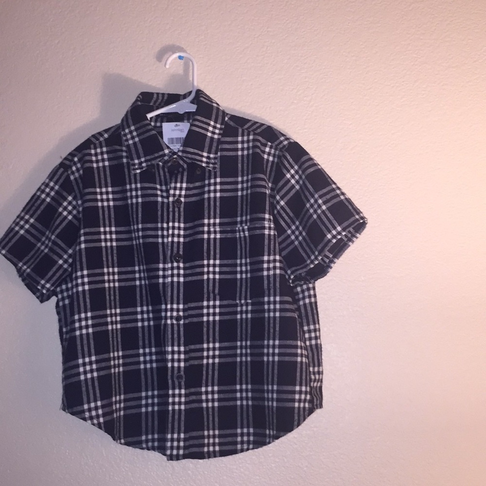 NWT brandy plaid t-shirt
